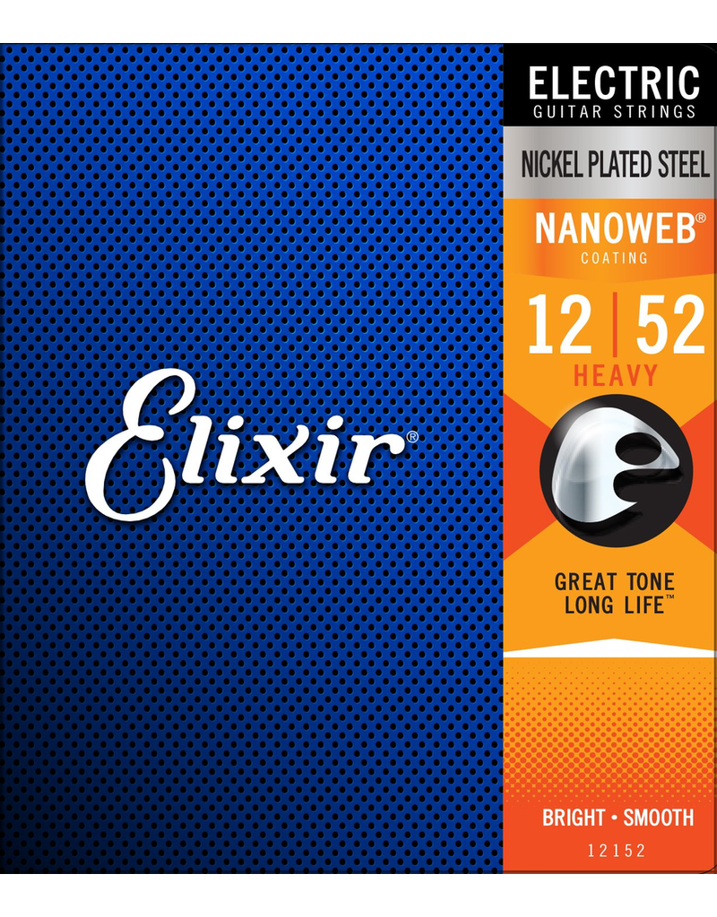 Elixir 12-52 Nanoweb Electric Heavy Elixir 12152