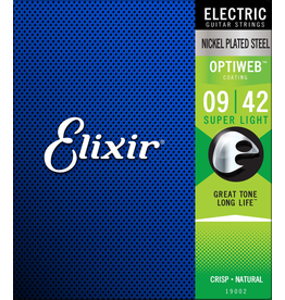 Elixir 9-42 Optiweb Electric Super Light Elixir 19002