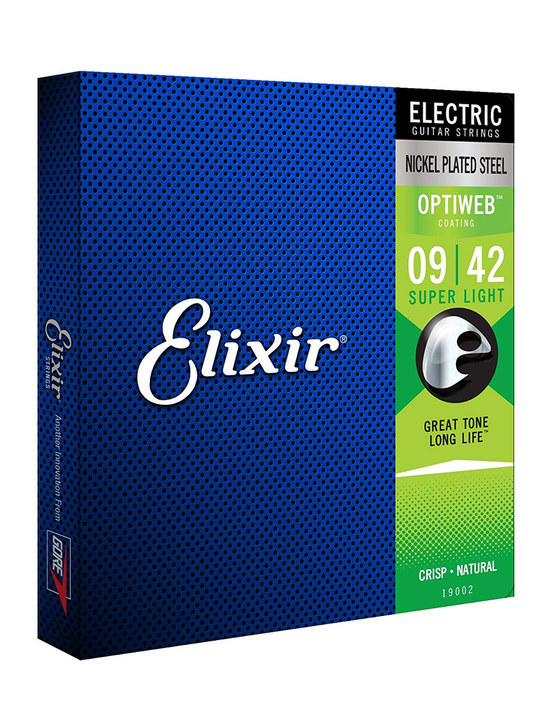 Elixir 9-42 Optiweb Electric Super Light Elixir 19002