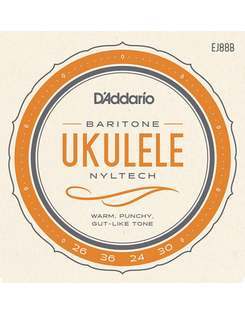 D'addario EJ88B Nyltech Baritone Ukulele Strings