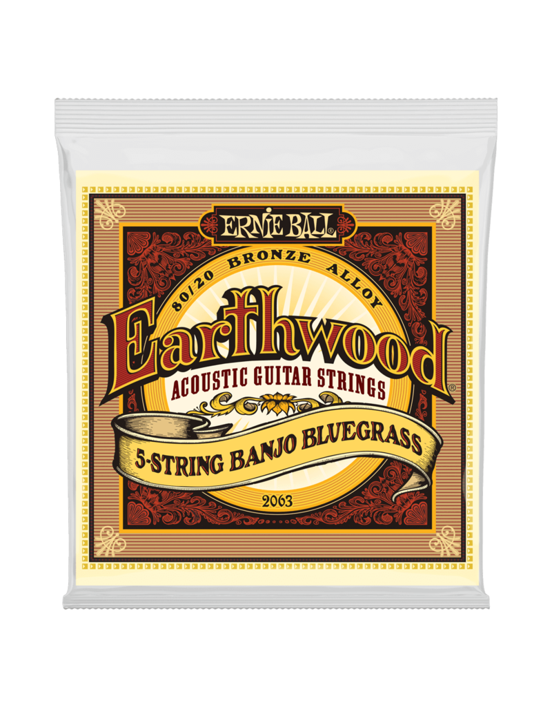 Ernie Ball Earthwood 09-20 Banjo 5- String