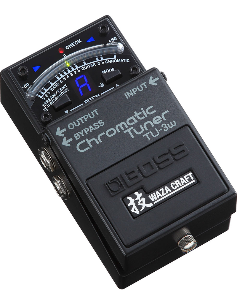 Boss TU-3W Pedal Tuner Waza Craft