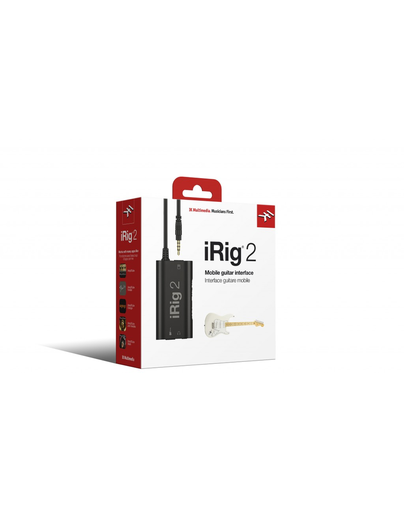 IK Multimedia iRig 2 Analogue Guitar Interface (iPhone / Android)