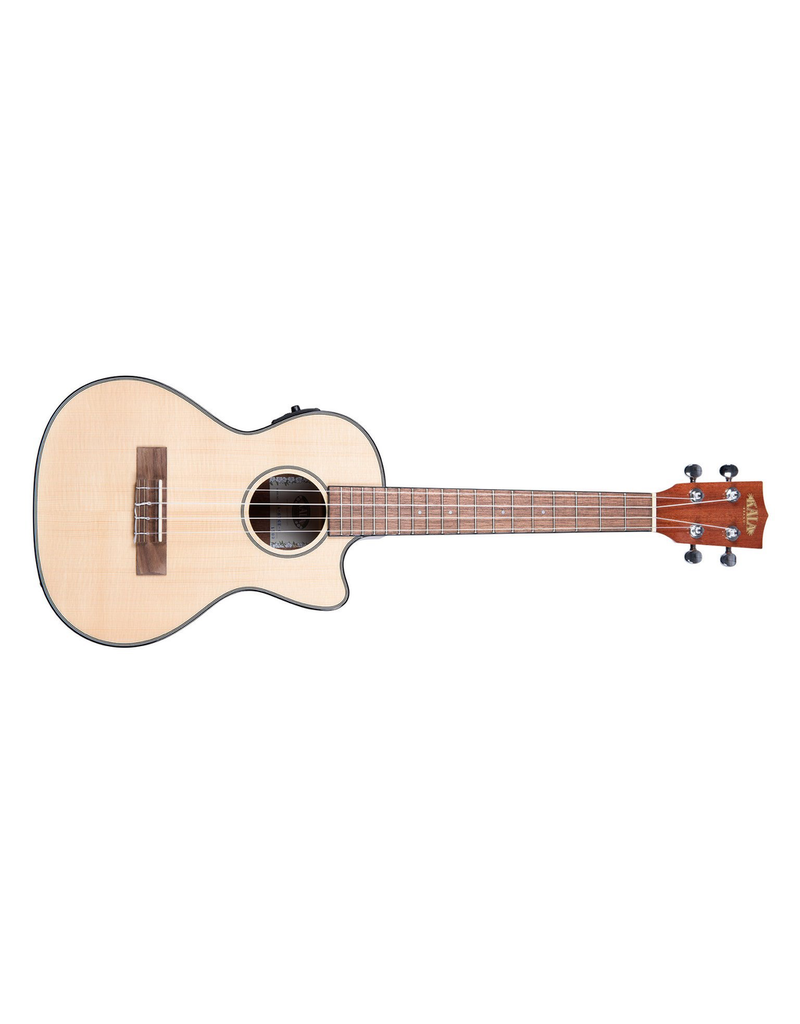 Kala Solid Spruce Tenor + Pickup