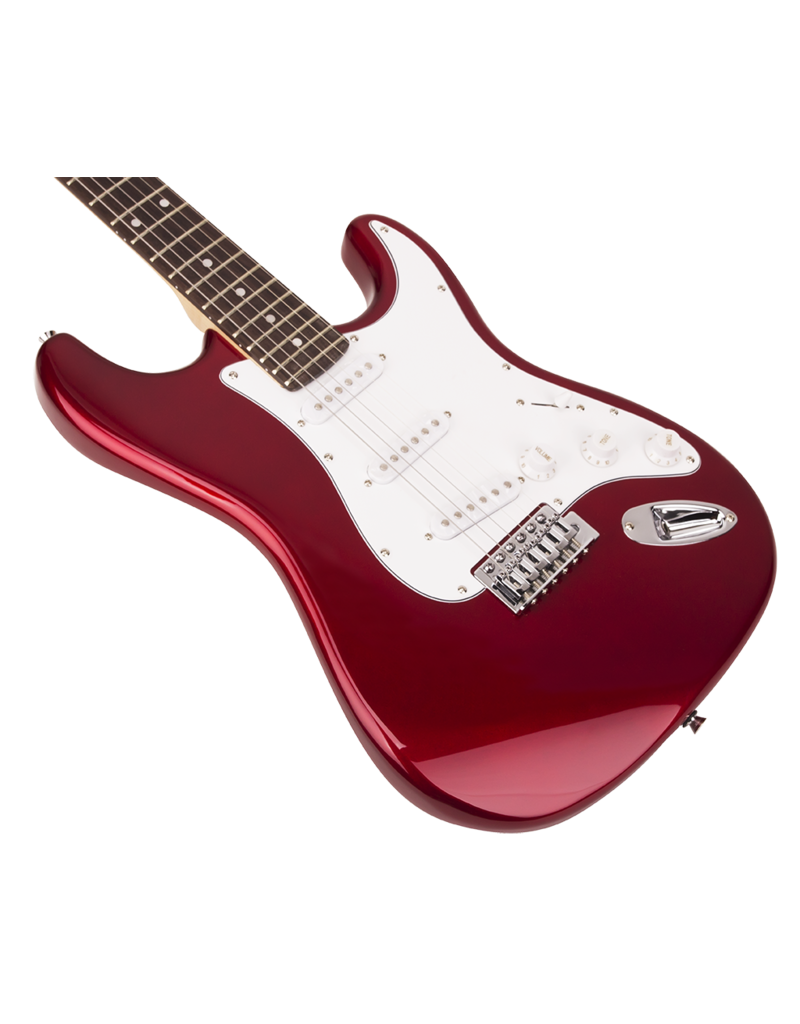 SX 4/4 Guitar Package - Candy Apple Red + SX10 amp