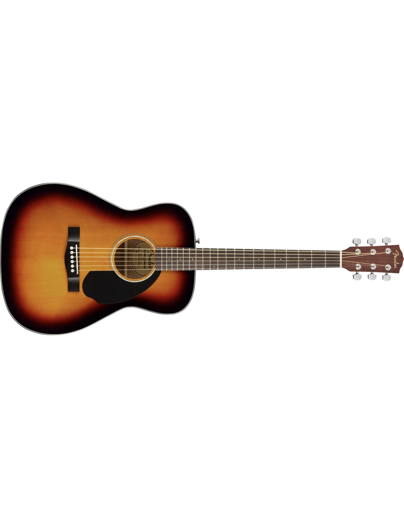 Fender CC-60S Concert, Walnut Fingerboard, 3-Colour Sunburst