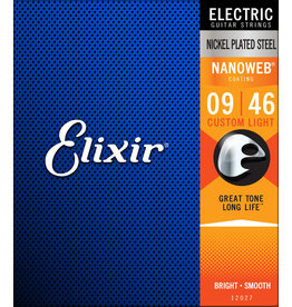 Elixir 9-46 Nanoweb Electric Custom Light Elixir 12027