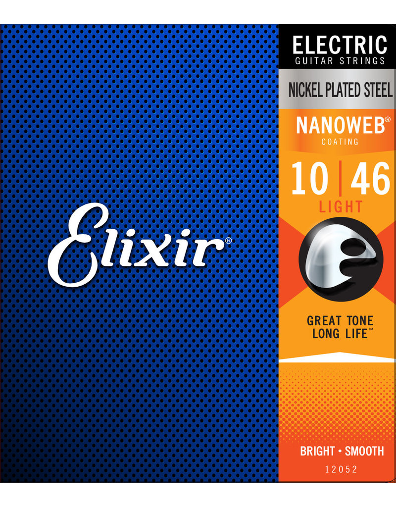 Elixir 10-46 Nanoweb Electric  Light Elixir 12052