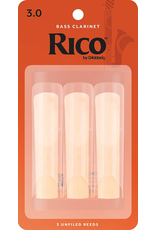 Rico Bass Clarinet Reeds (3 pack)