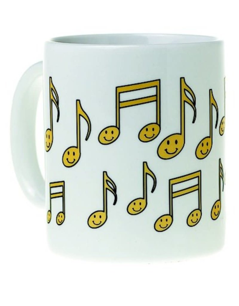 AIM MUG MUSIC DESIGN HAPPY NOTES