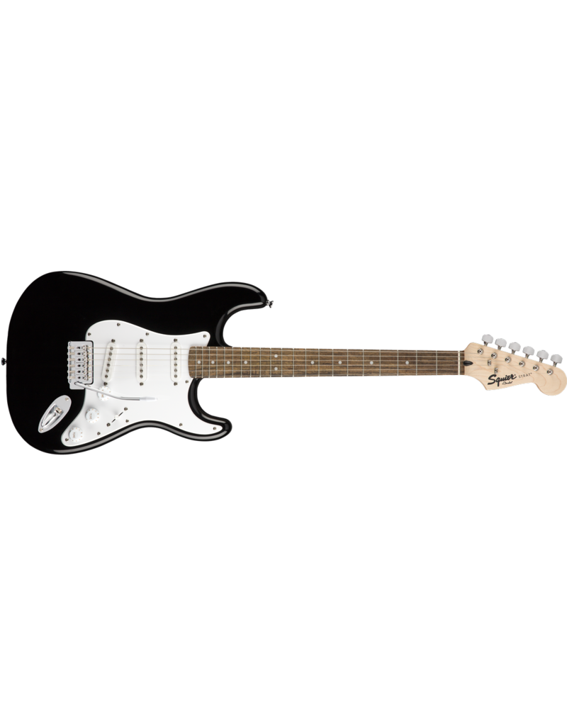 Squier Stratocaster Pack, Laurel Fingerboard, Black, Gig Bag, 10G - 240V AU