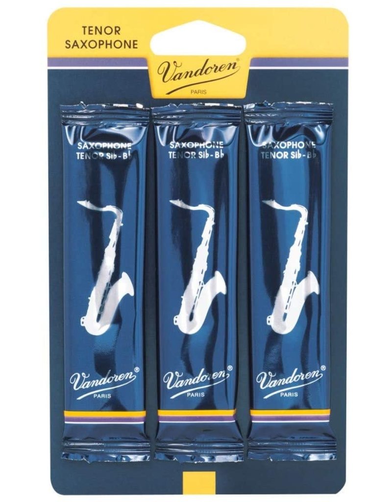 Vandoren Tenor Sax Reeds 1.5  (3 Pack) Traditional Reeds