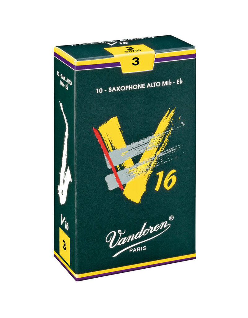 Vandoren V16 Alto Sax Reeds 3  (10 Pack)
