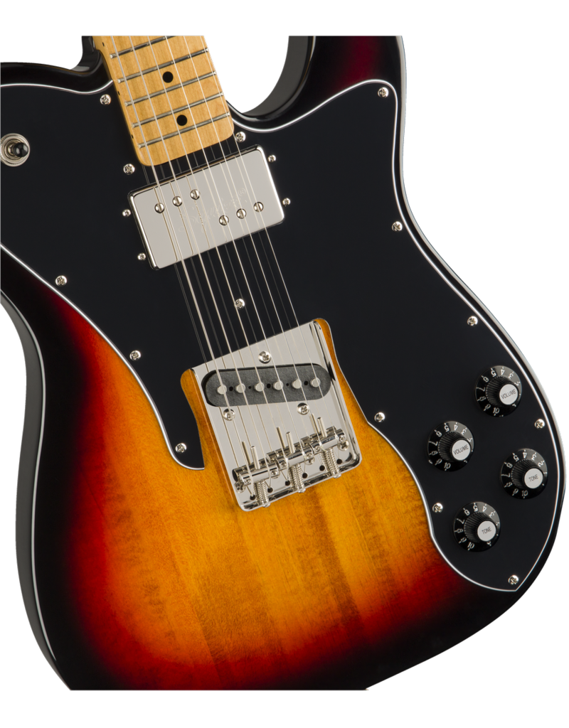 Fender Classic Vibe '70s Telecaster Custom, Maple Fingerboard, 3-Color Sunburst