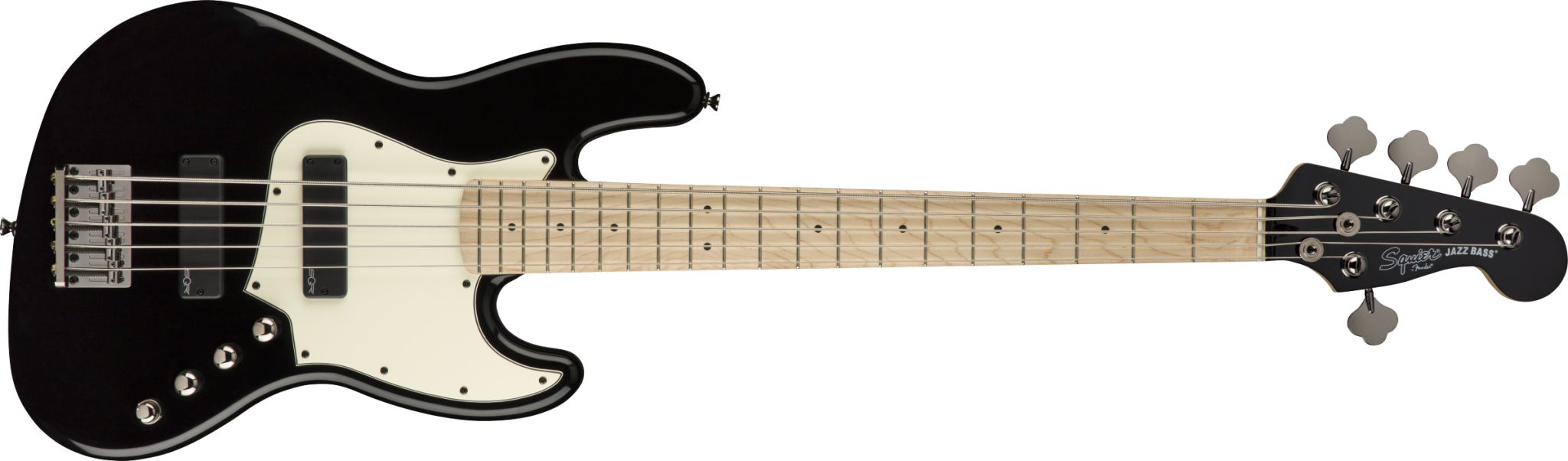 Contemporary Active Jazz Bass V HH, Maple Fingerboard, Black