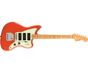Fender Noventa Jazzmaster Pau Ferro Fiesta Red