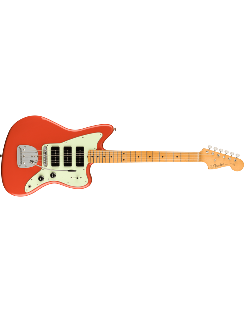 Fender Noventa Jazzmaster, Pau Ferro , Fiesta Red