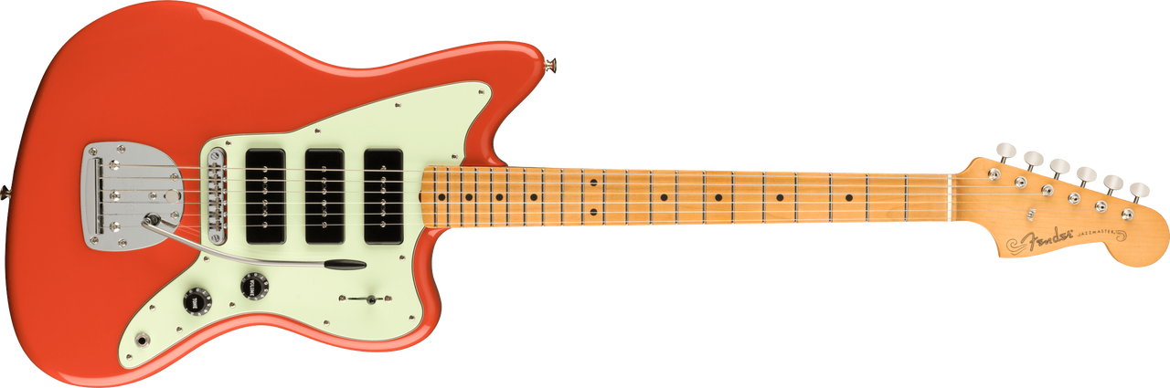 Noventa Jazzmaster®, Pau Ferro , Fiesta Red - Mona Vale Music