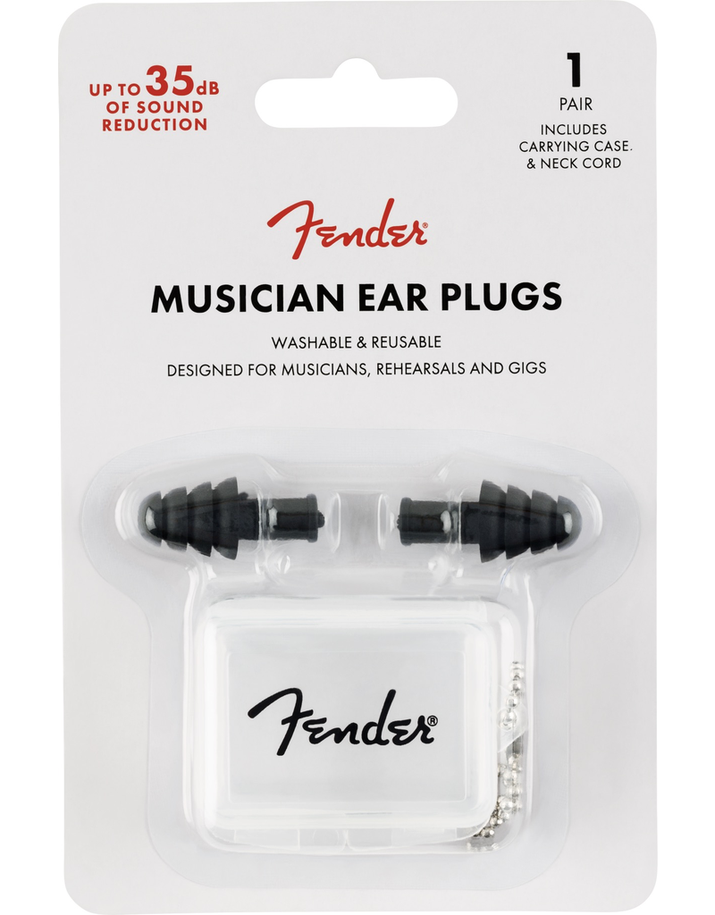 Fender Musician Series Ear Plugs, Black