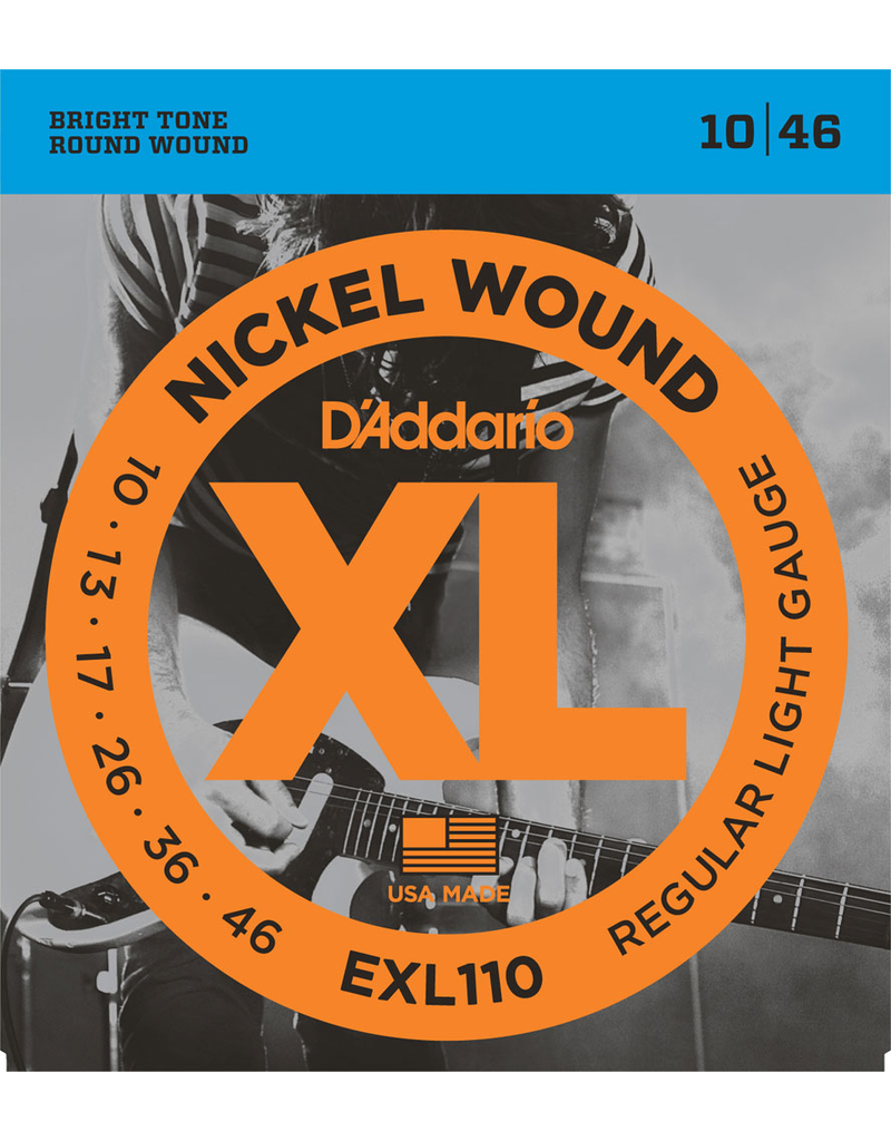 D'addario EXL110 Electric 10-46 Regular Light