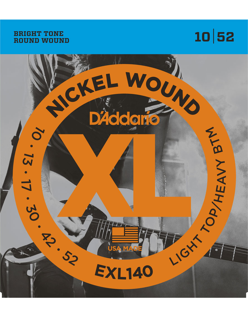 D'addario XL 10-52 Light Top Heavy Bottom