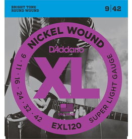 D'addario EXL120 9-42 Super Light