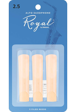 Rico Rico Alto Sax Reeds (3 pack) 2.5 Royal(Blue)