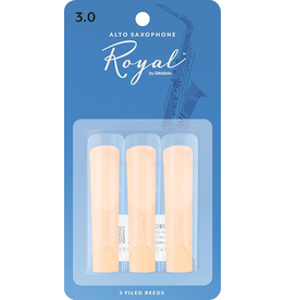 Rico Rico Alto Sax Reeds (3 pack) 3.0 Royal(Blue)