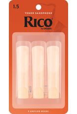 Rico Rico Tenor Sax Reeds (3 pack) 1.5 Standard(Orange)