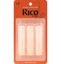 Rico Rico Tenor Sax Reeds (3 pack) 1.5 Standard(Orange)