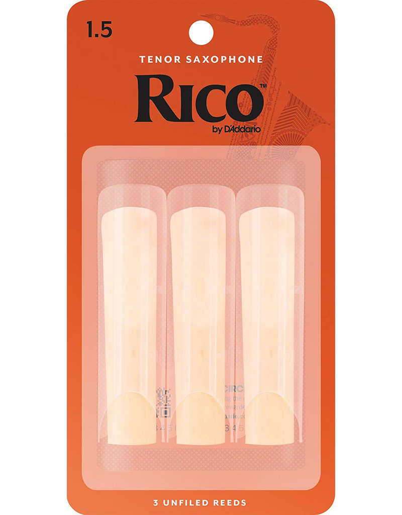 Rico Rico Tenor Sax Reeds (3 pack) 1.5 Standard(Orange)