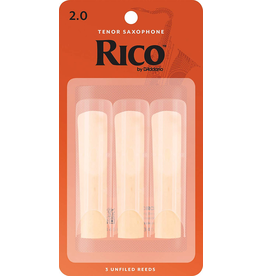 Rico Rico Tenor Sax Reeds (3 pack) 2.0 Standard(Orange)