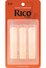 Rico Rico Tenor Sax Reeds (3 pack) 3.0 Standard(Orange)