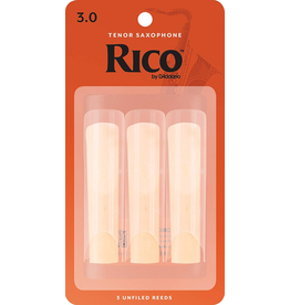 Rico Rico Tenor Sax Reeds (3 pack) 3.0 Standard(Orange)