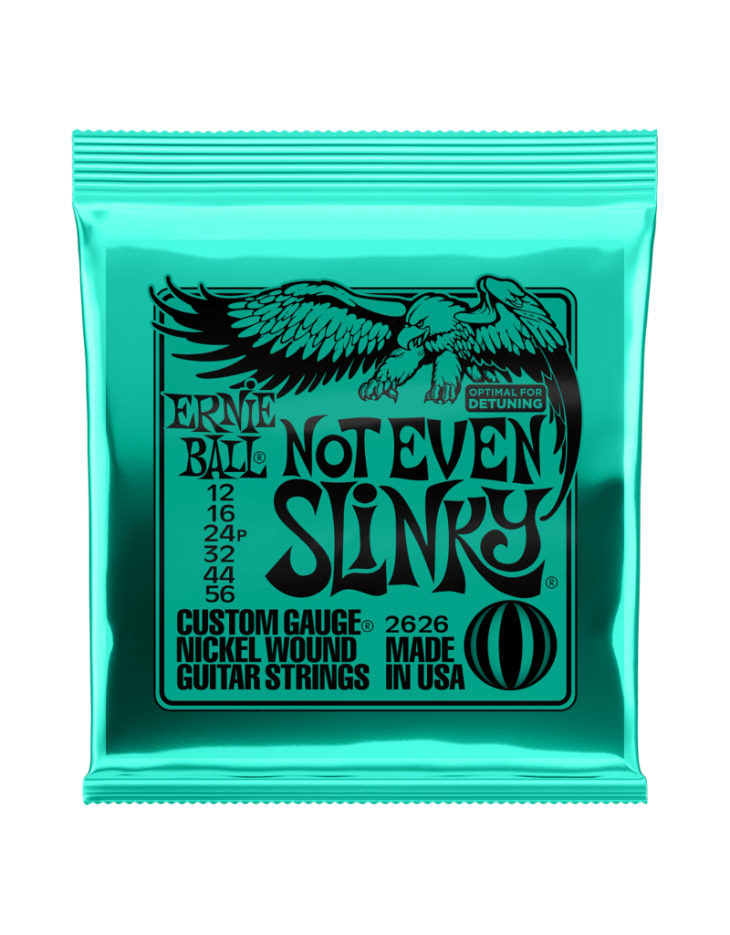 Ernie Ball 12-56 Not Even Slinky Green