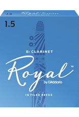 Rico Rico Bb Clarinet Reeds (10 pack) 1.5 Royal (Blue)