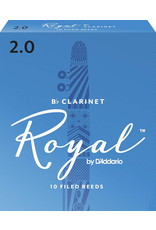 Rico Rico Bb Clarinet Reeds (10 pack) 2.0 Royal (Blue)