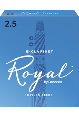 Rico Rico Bb Clarinet Reeds (10 pack) 2.5 Royal (Blue)