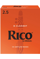 Rico Rico Bb Clarinet Reeds (10 pack) 2.5 Standard (Orange)