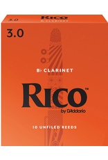 Rico Rico Bb Clarinet Reeds (10 pack) 3.0 Standard (Orange)