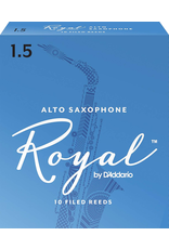 Rico Rico Alto Sax Reeds (10 Pack) 1.5 Royal (Blue)