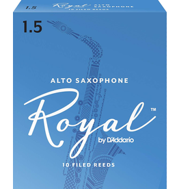 Rico Rico Alto Sax Reeds (10 Pack) 1.5 Royal (Blue)