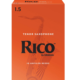 Rico Rico Tenor Sax Reeds (10 Pack) 1.5 Standard (Orange)