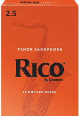 Rico Rico Tenor Sax Reeds (10 Pack) 2.5 Standard (Orange)