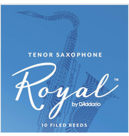 Rico Rico Tenor Sax Reeds (10 Pack) 3.0 Royal (Blue)