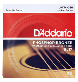 D'addario EJ17 Acoustic 13-56 Medium
