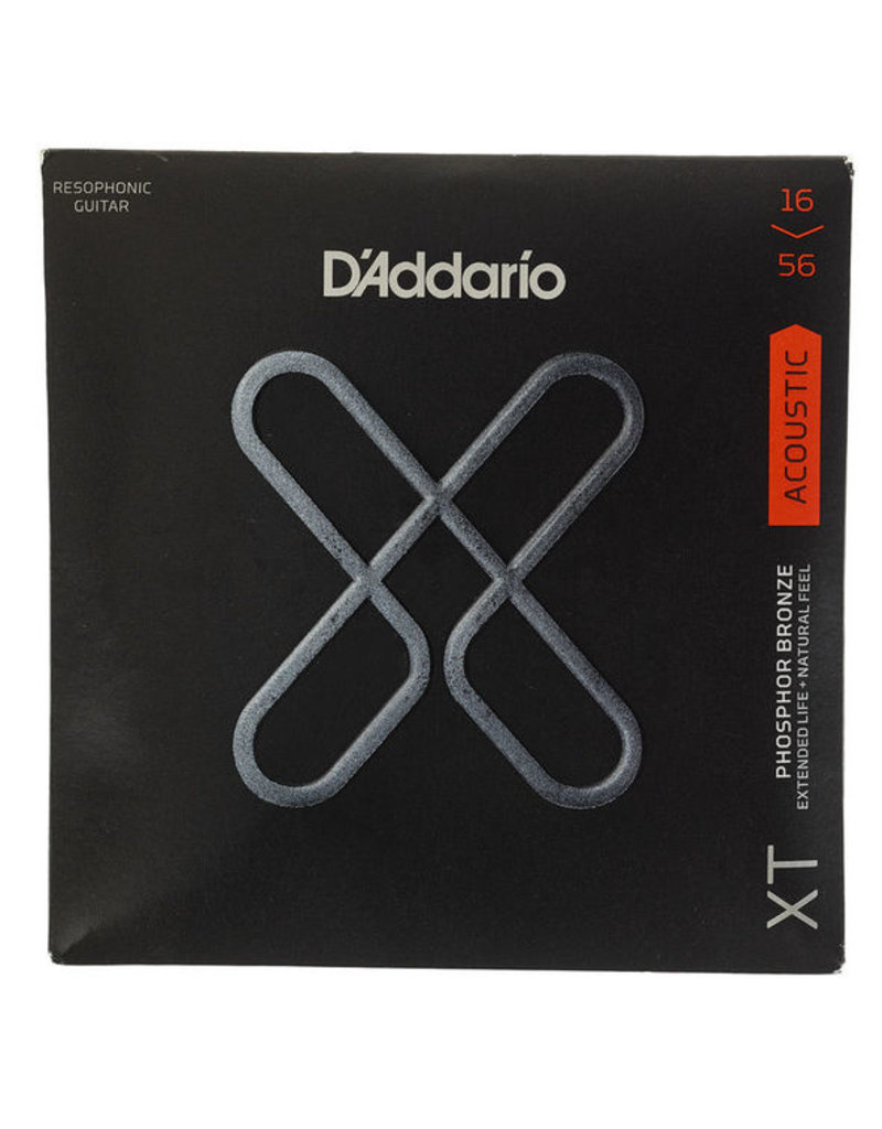 D'addario 16-56 XT Acoustic Resophonic