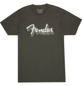 Fender Reflective Ink T-Shirt, Charcoal Medium