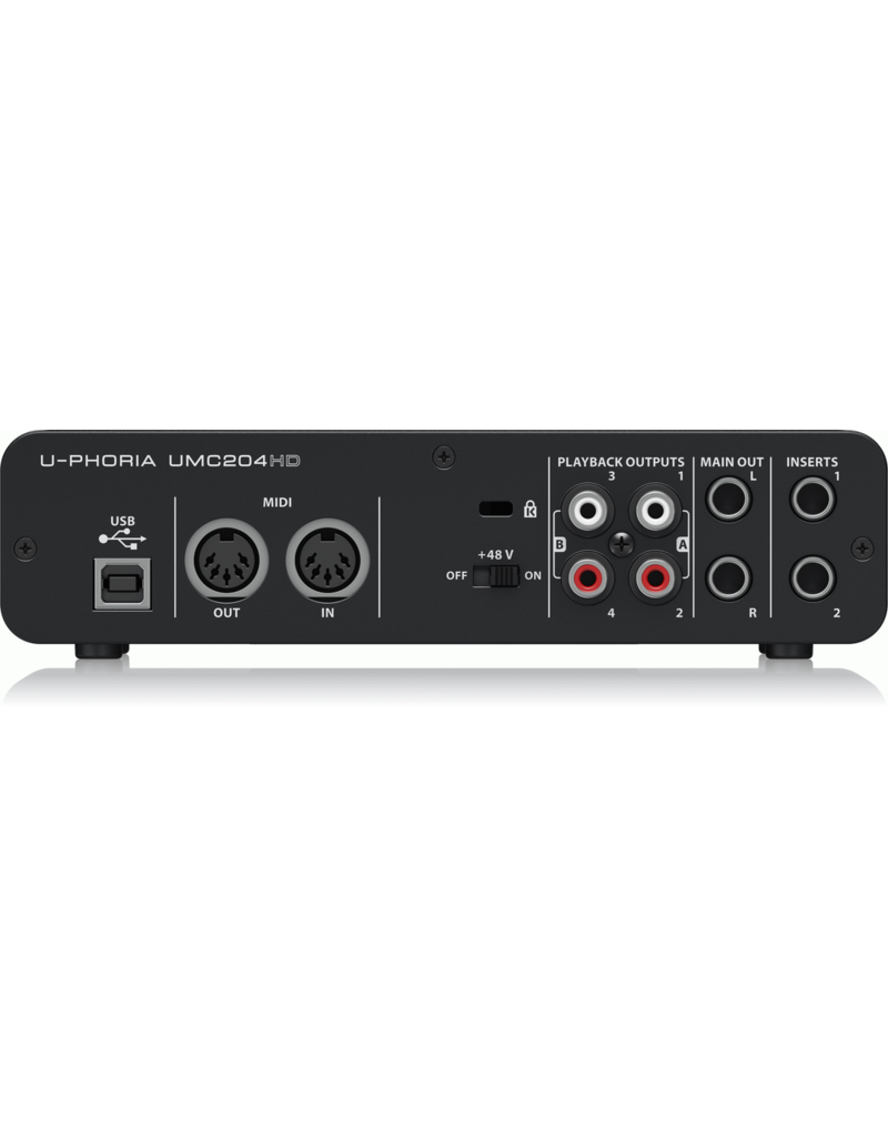 Behringer U-Phoria UMC204HD Interface