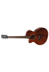 Cort Left-Handed SFX Acoustic, Satin Mahogany